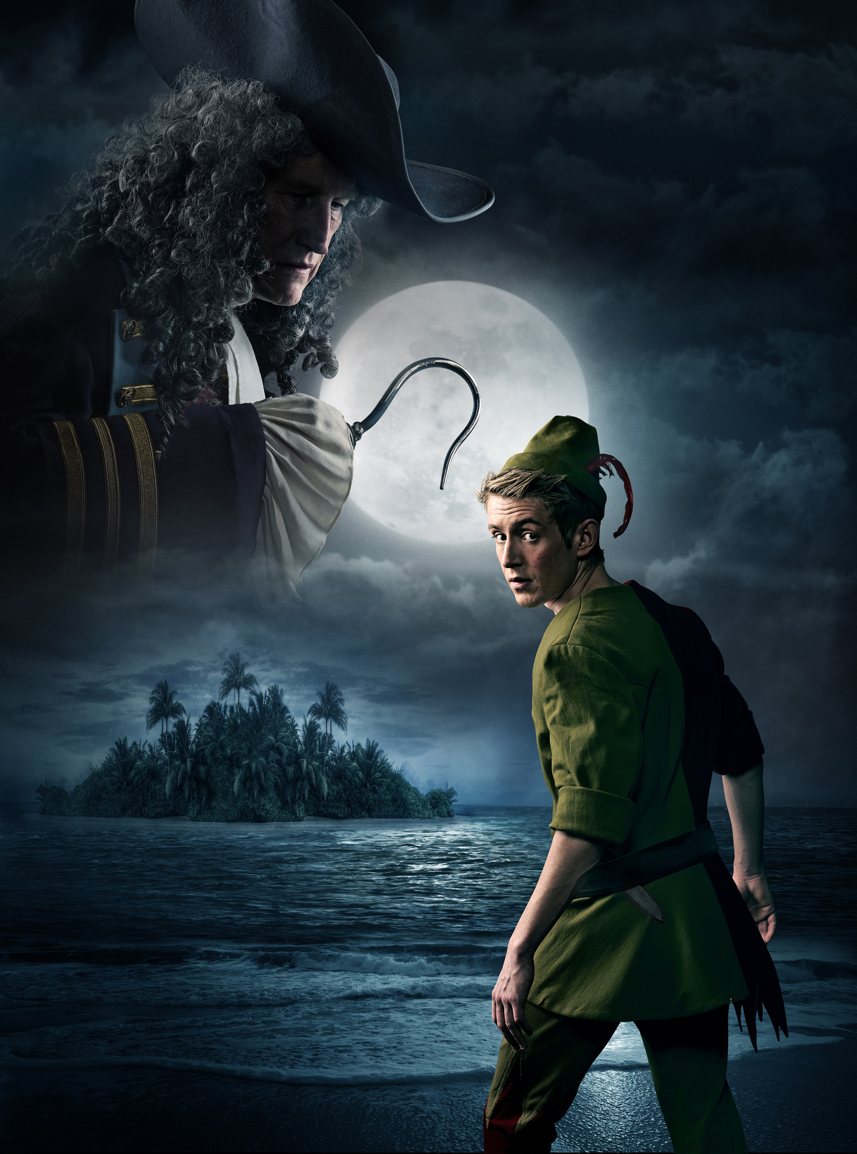 Peter Pan and Hook